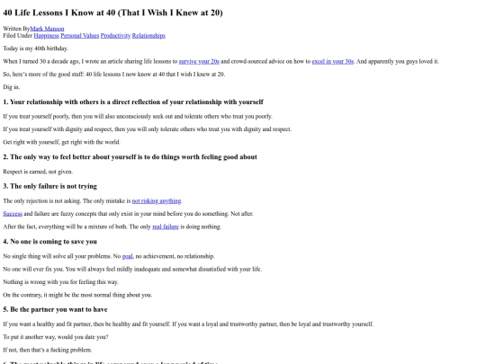 markmanson/40 screenshot