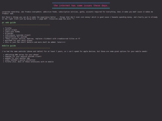 webguide screenshot
