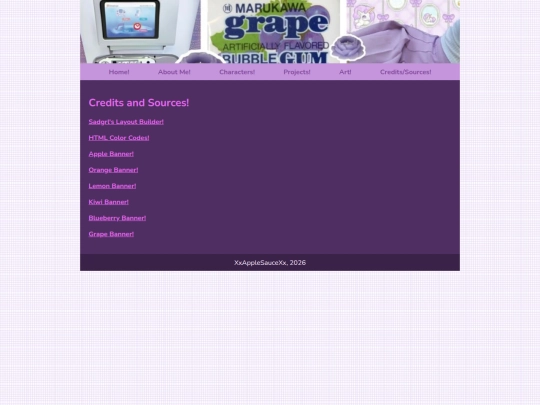 credits screenshot