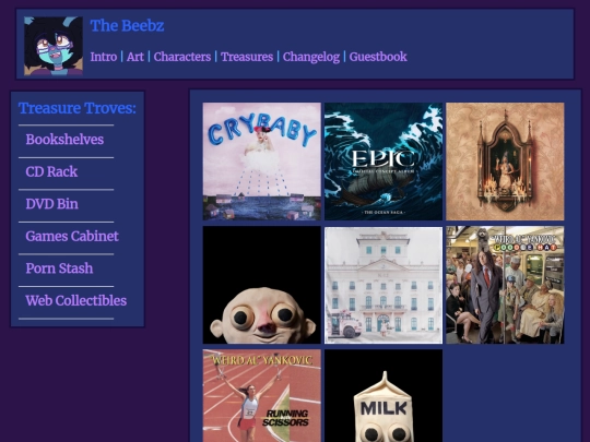 treasures/cd-rack screenshot