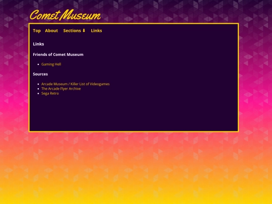 links screenshot