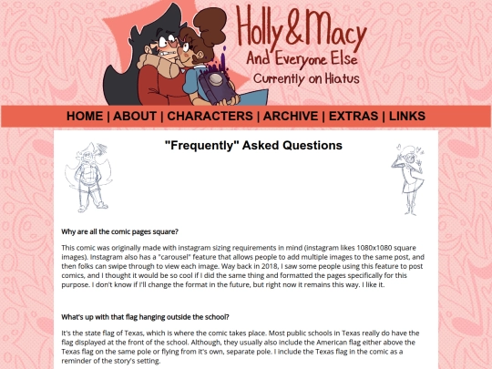 faq screenshot