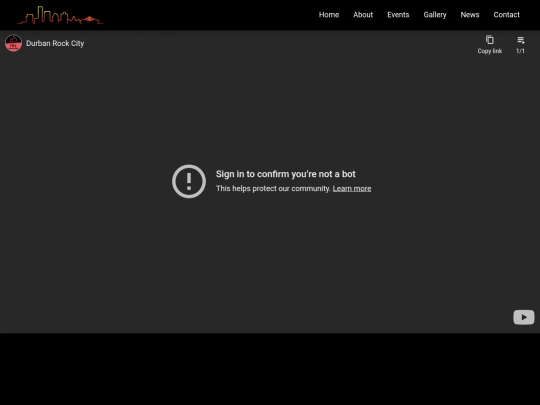 DRCWebsite screenshot
