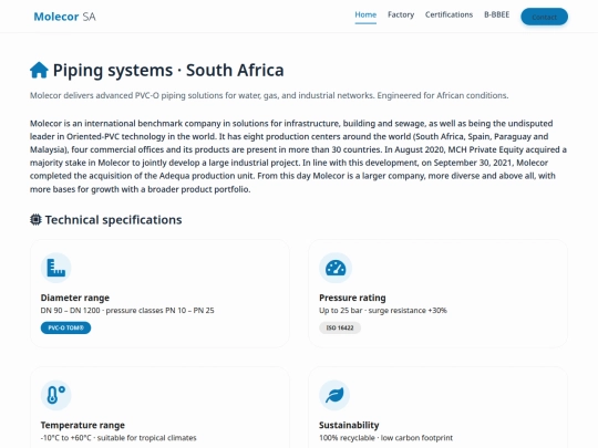 Molecor screenshot