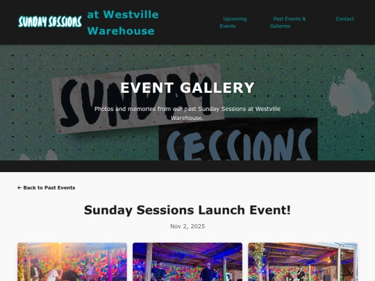 sundaysessions/gallery-2025-11-02 screenshot