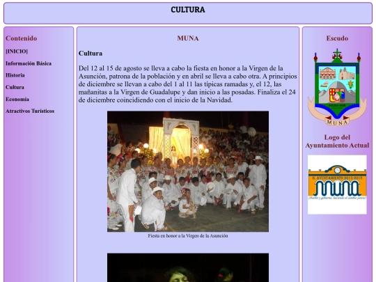 comunidad/cultura screenshot