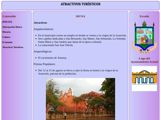 comunidad/turismo screenshot
