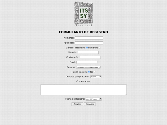 registro screenshot
