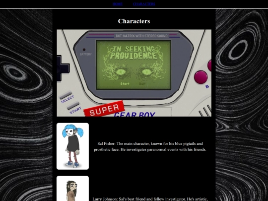 secondpage screenshot