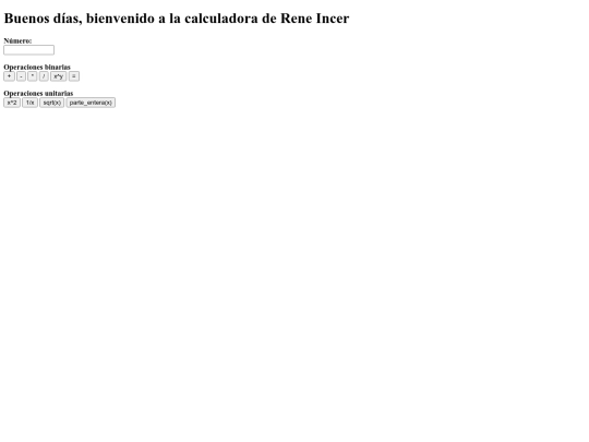 0401/calculadoraRincer screenshot
