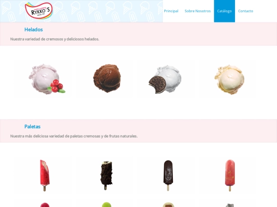catalogo screenshot