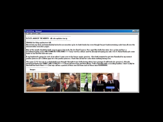 BLOGPOSTING/MAN OF THE MONTH  -  idk site updates too ig screenshot