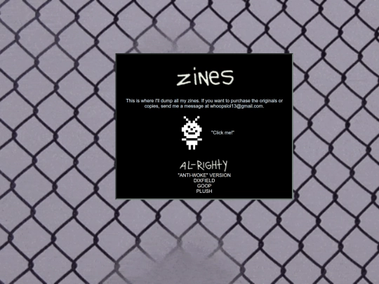 zines screenshot