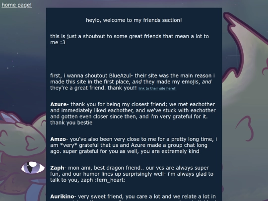friends screenshot