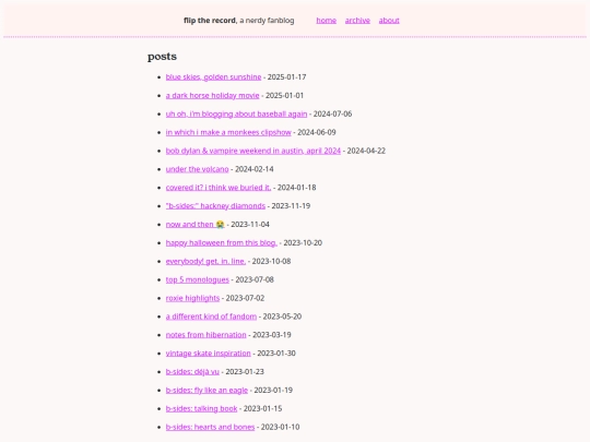 blog screenshot