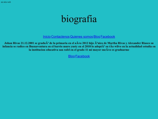 biografia screenshot