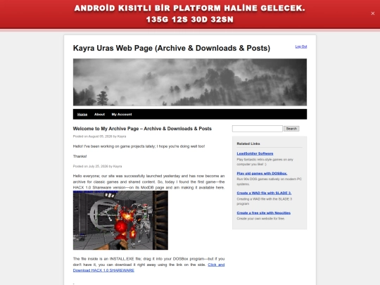 kayrauraswebpage screenshot