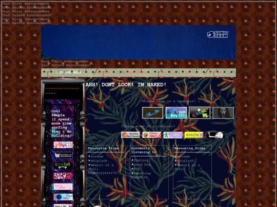 test screenshot