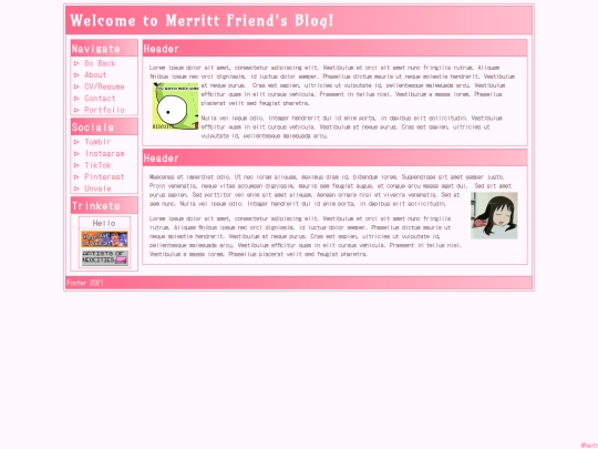 blog screenshot