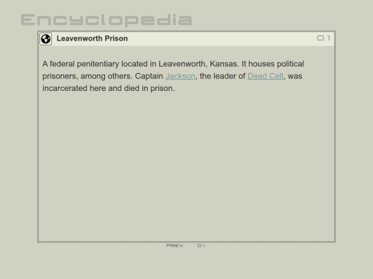 encyclopedia/locations/Leavenworth_Prison screenshot