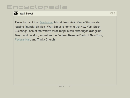 encyclopedia/locations/Wall_Street screenshot