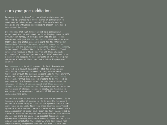 antiporn screenshot
