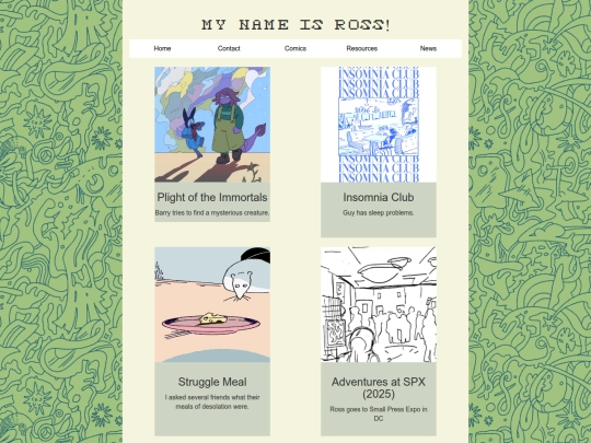 comics screenshot