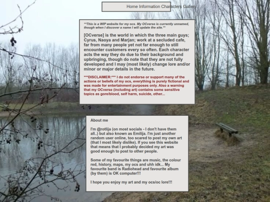 Information screenshot