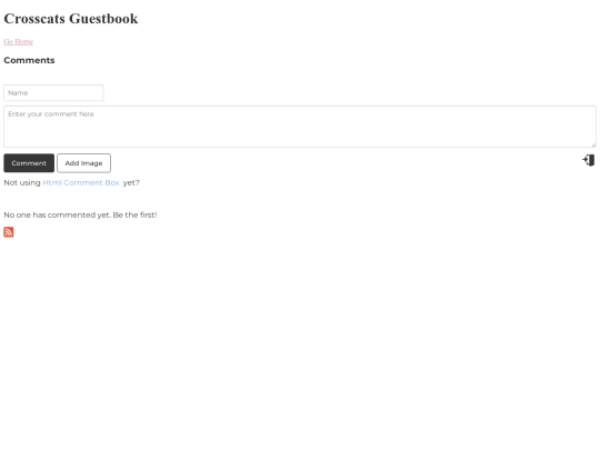 guestbook screenshot