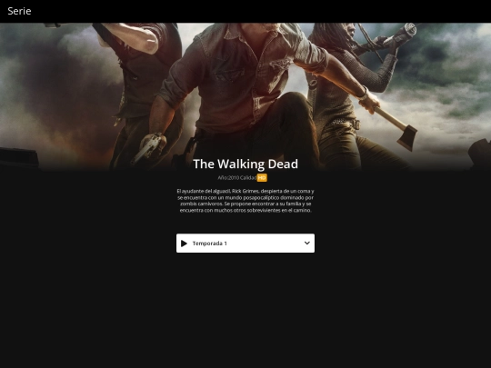 Series/The walking dead/The walking dead screenshot