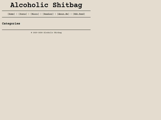 categories screenshot