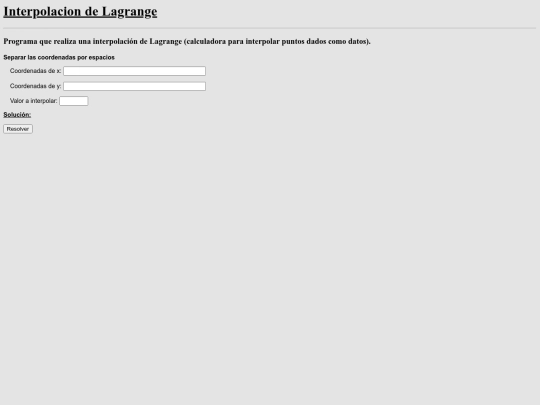 lagrange screenshot