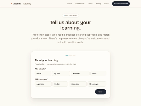 consultation screenshot