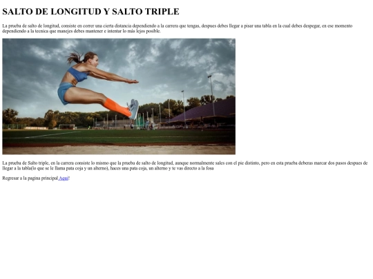 atletismo screenshot
