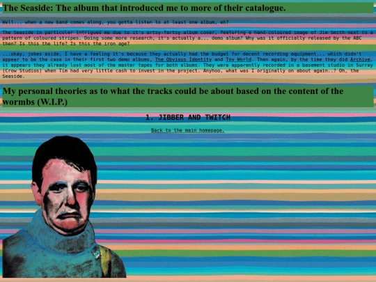 cardiacs/seaside screenshot