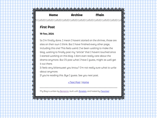blog/posts/2024-11-19-First-Post screenshot