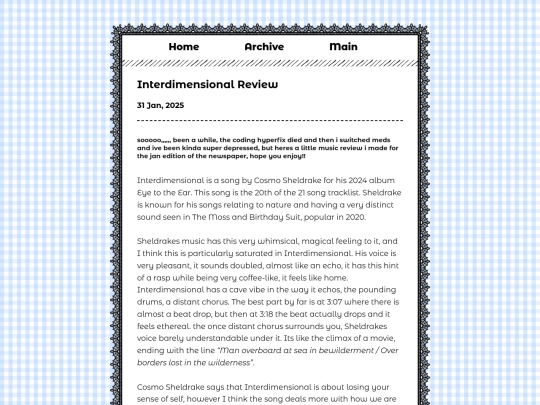 blog/posts/2025-01-31-Interdimensional-Review screenshot