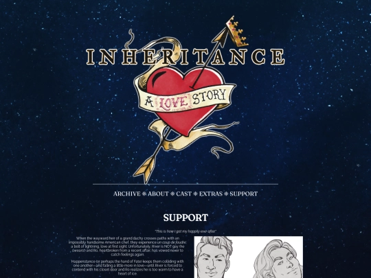 support screenshot