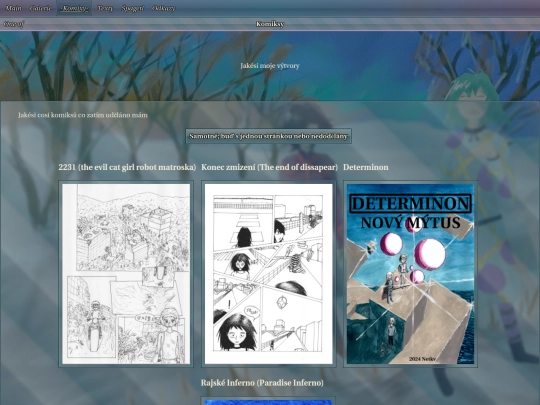 comics.xhtml screenshot