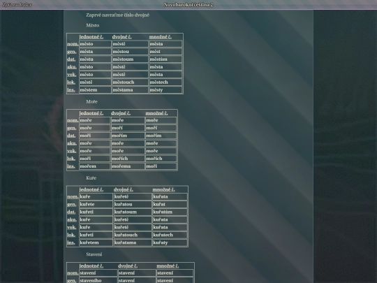 thoughts/novočeština.xhtml screenshot