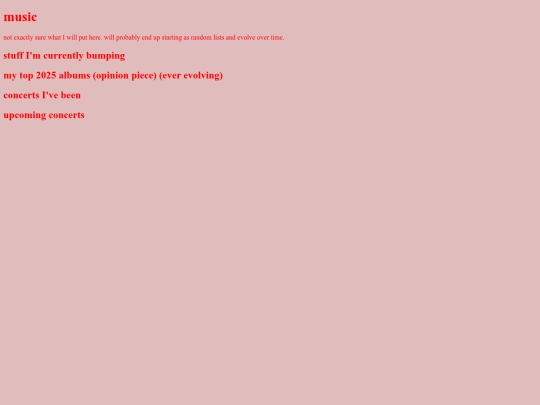 pages/music screenshot