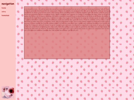 BLOG/homeless screenshot