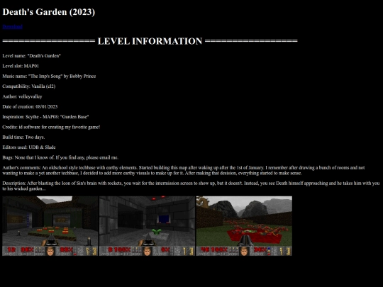 dethgrdn screenshot
