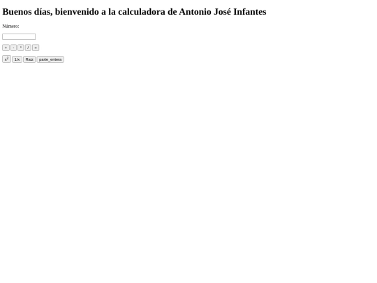 calculadora screenshot