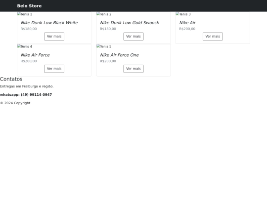 BeloStore screenshot