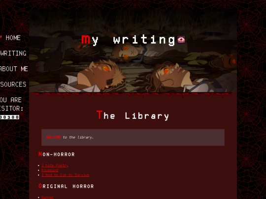 pages/writing screenshot