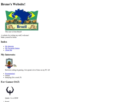 index screenshot