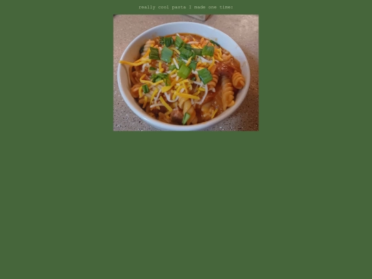pasta screenshot