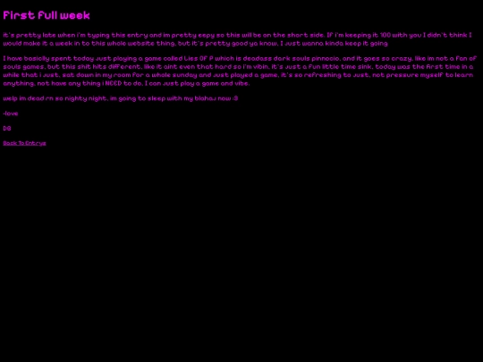 Diary7 screenshot