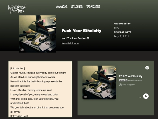 Section.80Tracks/FYE screenshot